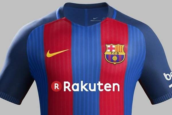 Rakuten es el nuevo patrocinador de las camisetas del FC Barcelona