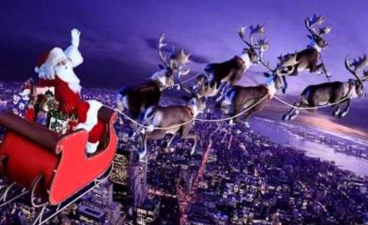 Sigue en directo el recorrido de Papá Noel por el mundo