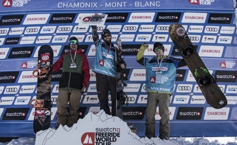 Leo Slemett consigue su primera victoria en el Freeride World Tour de Vallnord-Arcalís
