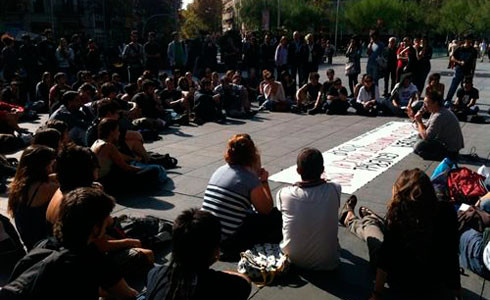 Protesta de universitarios