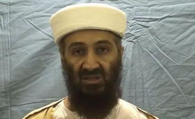 ​Bin Laden al aparato
