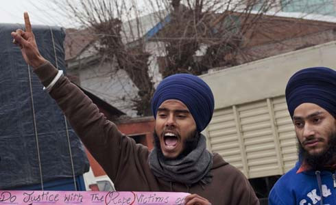 Protestas en la India