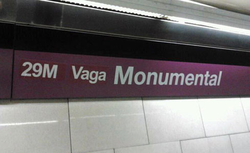 9Metro de Monumental en huelga