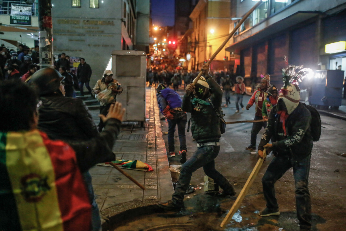 Bolivia protestas (imagen)