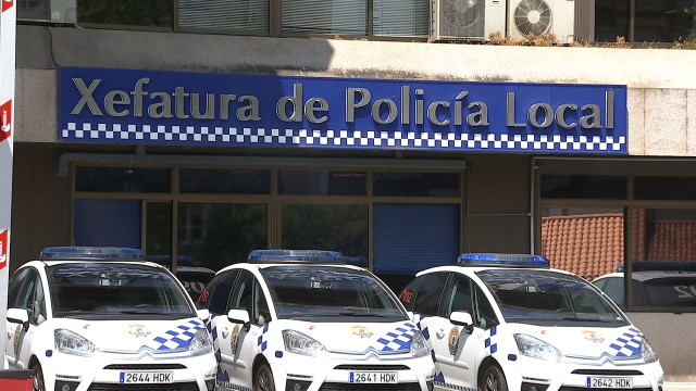 Comisar&iacute;a de la Polic&iacute;a Local en Vigo en una imagen de la CRTVG