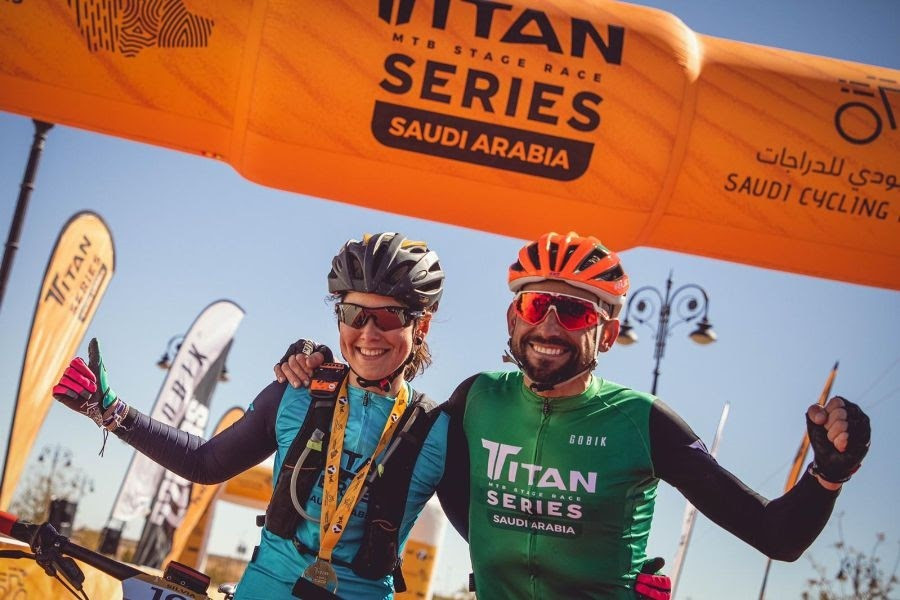 Josep Betalu00fa y Su00edlvia Roura ganan la primera ediciu00f3 de la Titan Series del Aru00e0bia Saudí