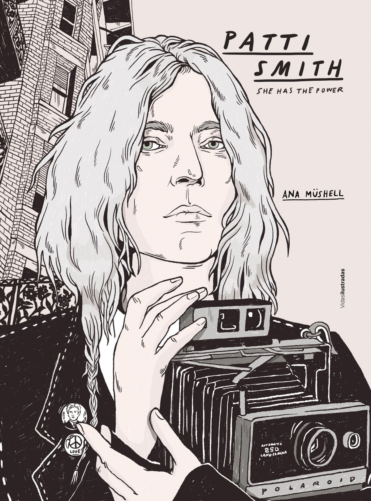 Lanzani la bibliografu00eda ilustrada de la cantante Patti Smith