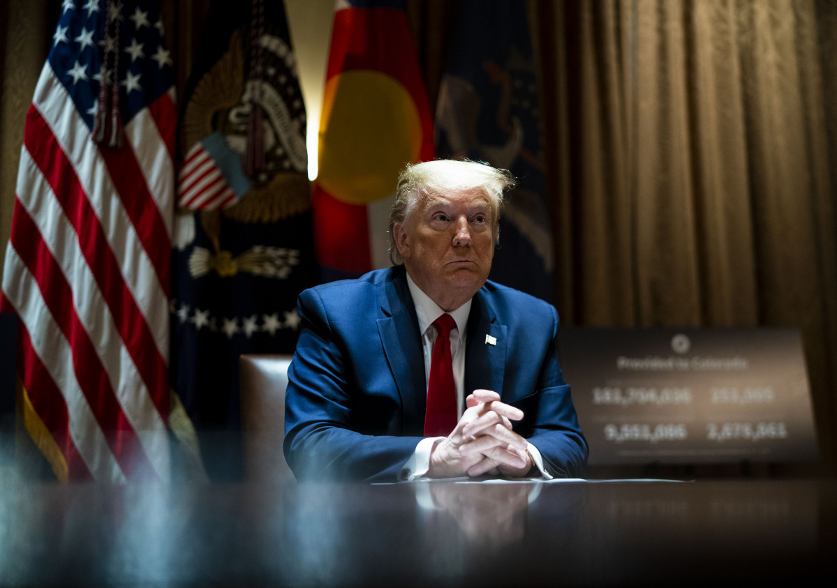 El presidente de Estados Unidos, Donald Trump.