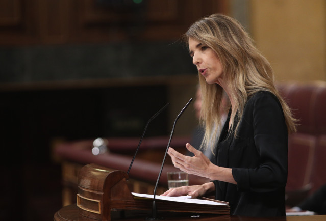 La portavoz del Grupo Popular en el Congreso de los Diputados, Cayetana Álvarez de Toledo.