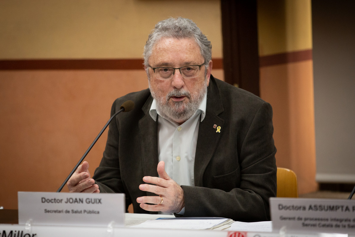 El secretario de Salud Pública, Joan Guix