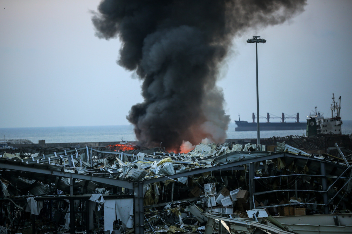 Líbano.- Trump dice que las explosiones en el puerto de Beirut
