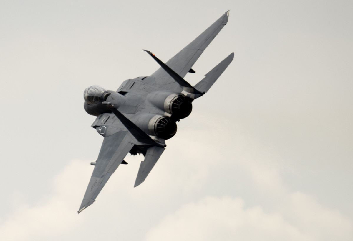 Europa Press 3193383 caza F15 base Fuerza Aérea británica raf Lakenheath