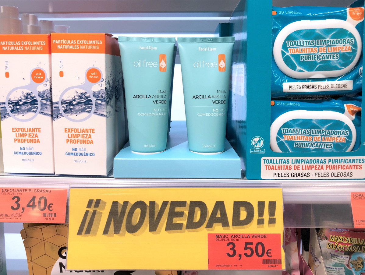 FOTOGRAFÍA Nueva mu00e0scara de arcilla verde en el lineal de Perfumería de Mercadona