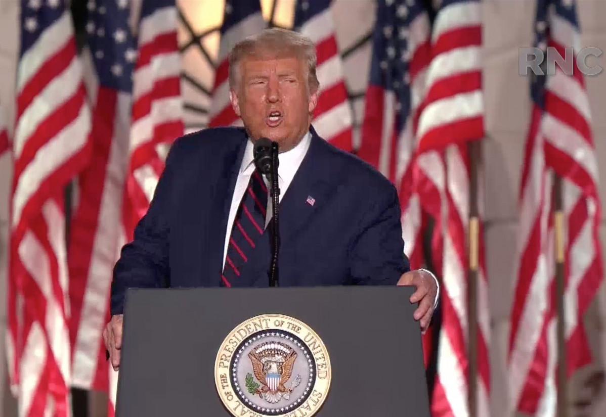 El presidente de Estados Unidos, Donald Trump.
