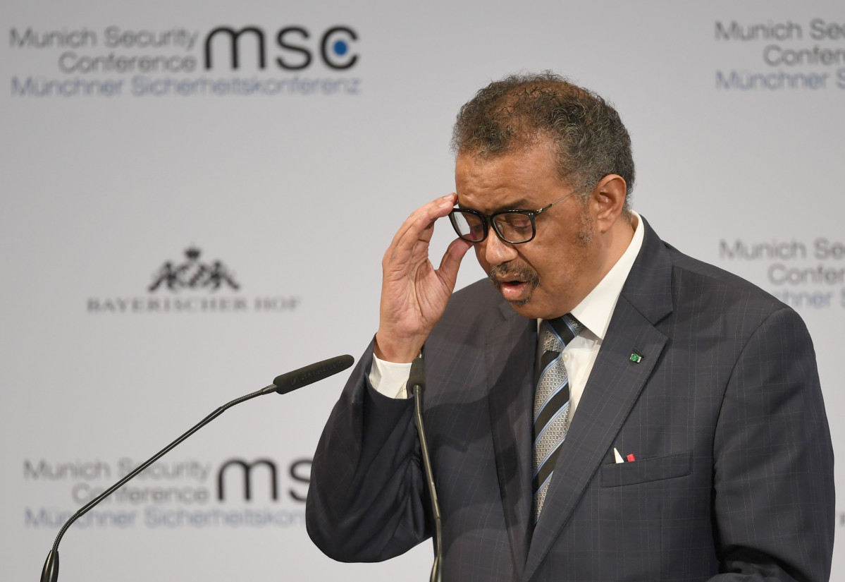 El director general de la OMS, Tedros Adhanom.
