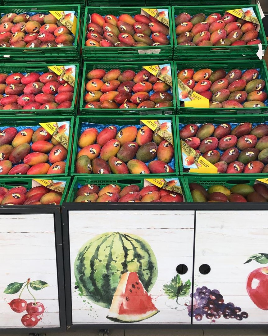 FOTOGRAFÍA Mango al lineal de Mercadona