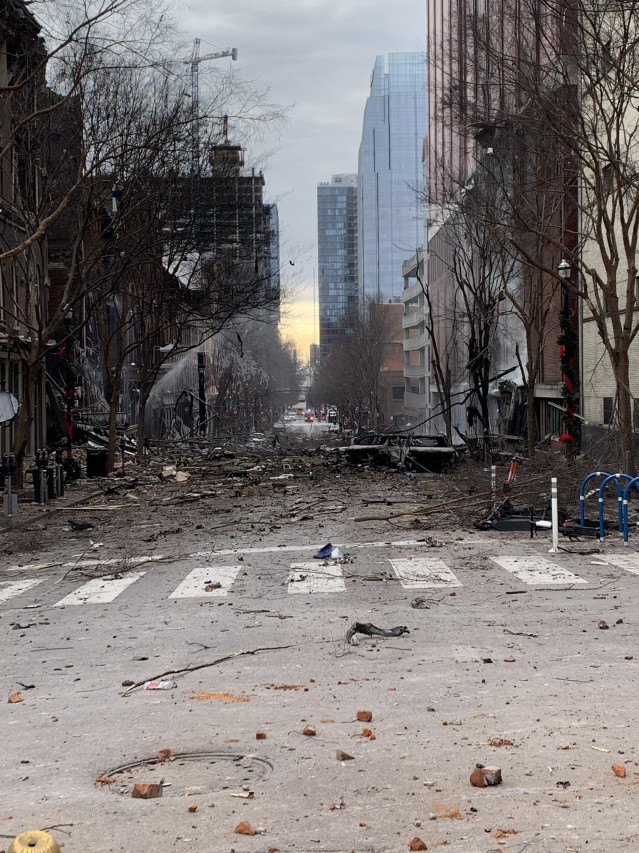 Danys causats per l'explosió 