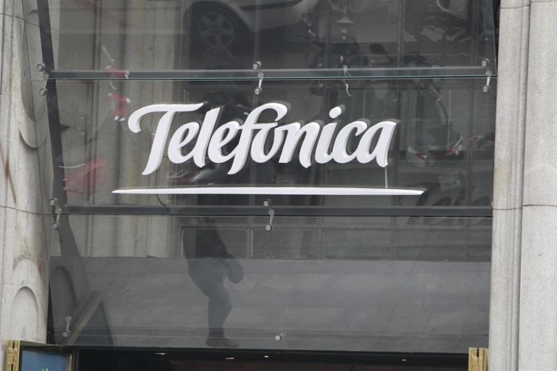 Archivo - Logo de Telef&oacute;nica