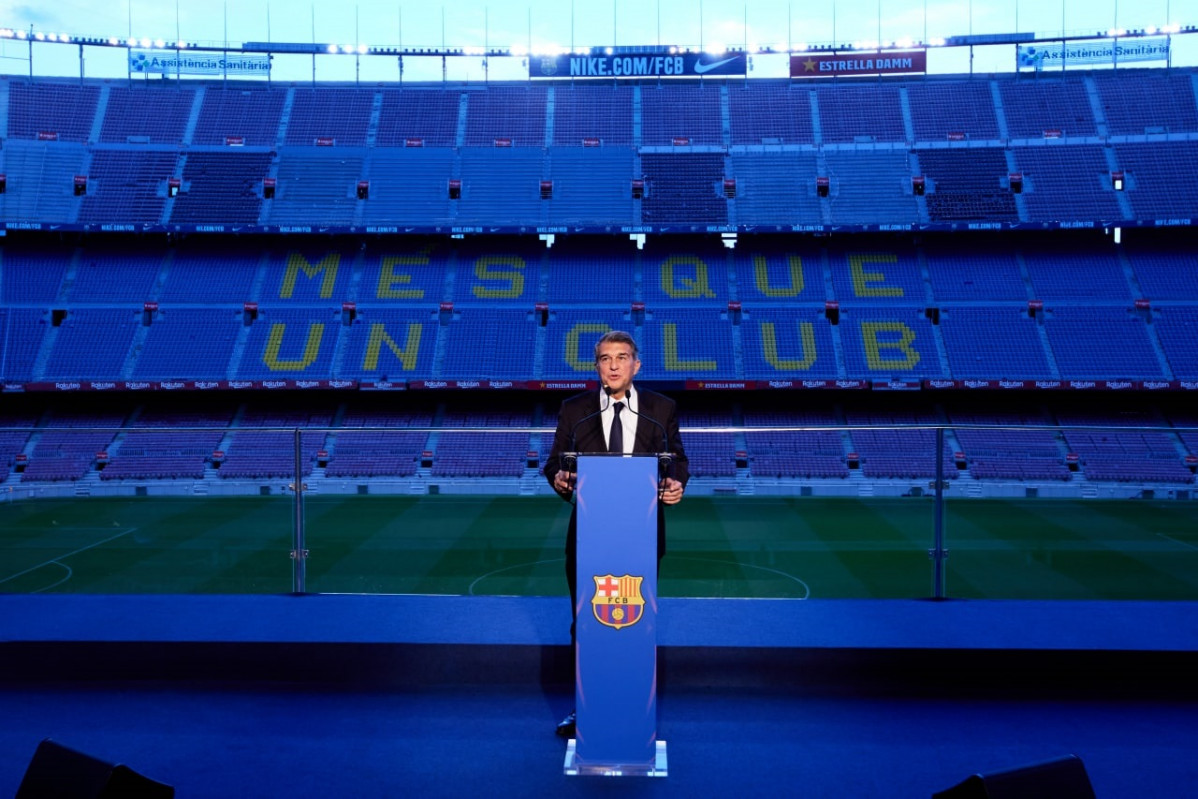 Archivo - Arxiu - El president del FC Barcelona, Joan Laporta.