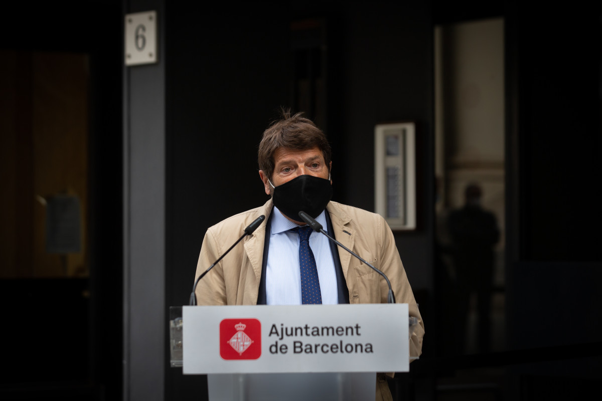 El tinent de Seguiridad de Barcelona, Albert Batlle,