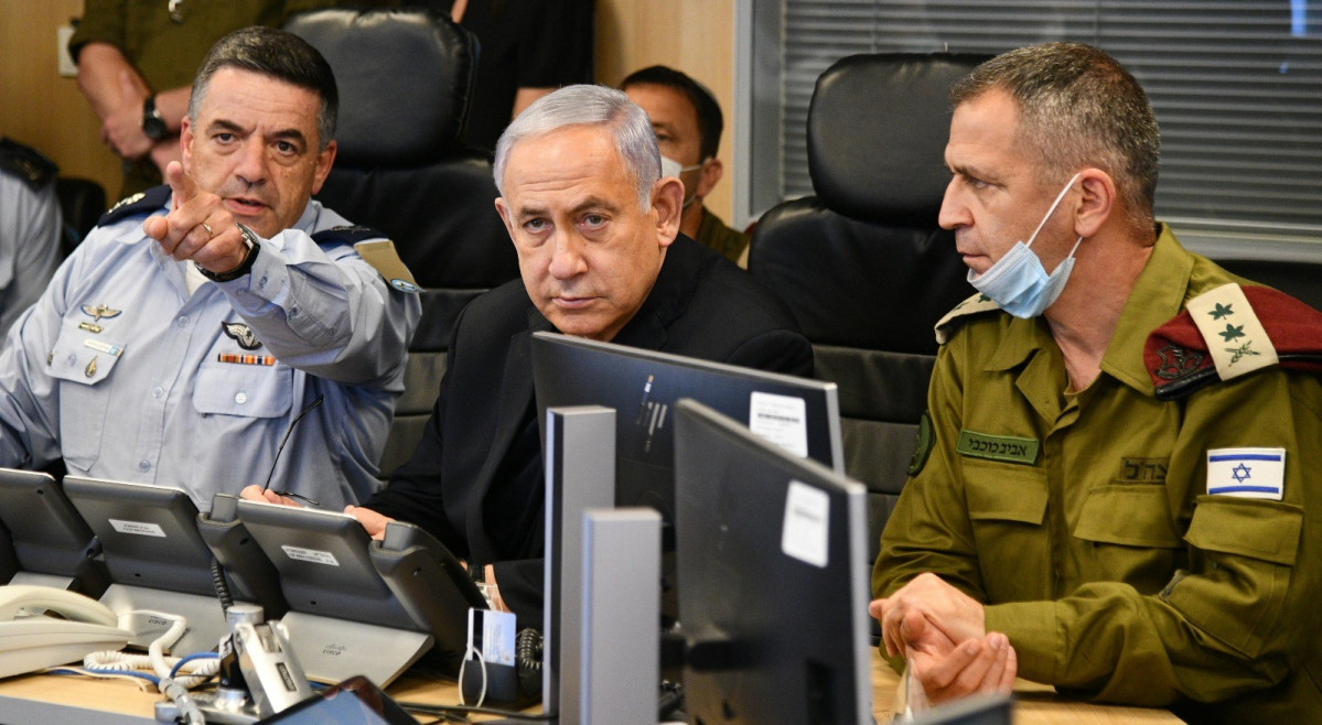 Europa Press 3705269 handout 12 may 2021 israel tel aviv israeli prime minister benjamin