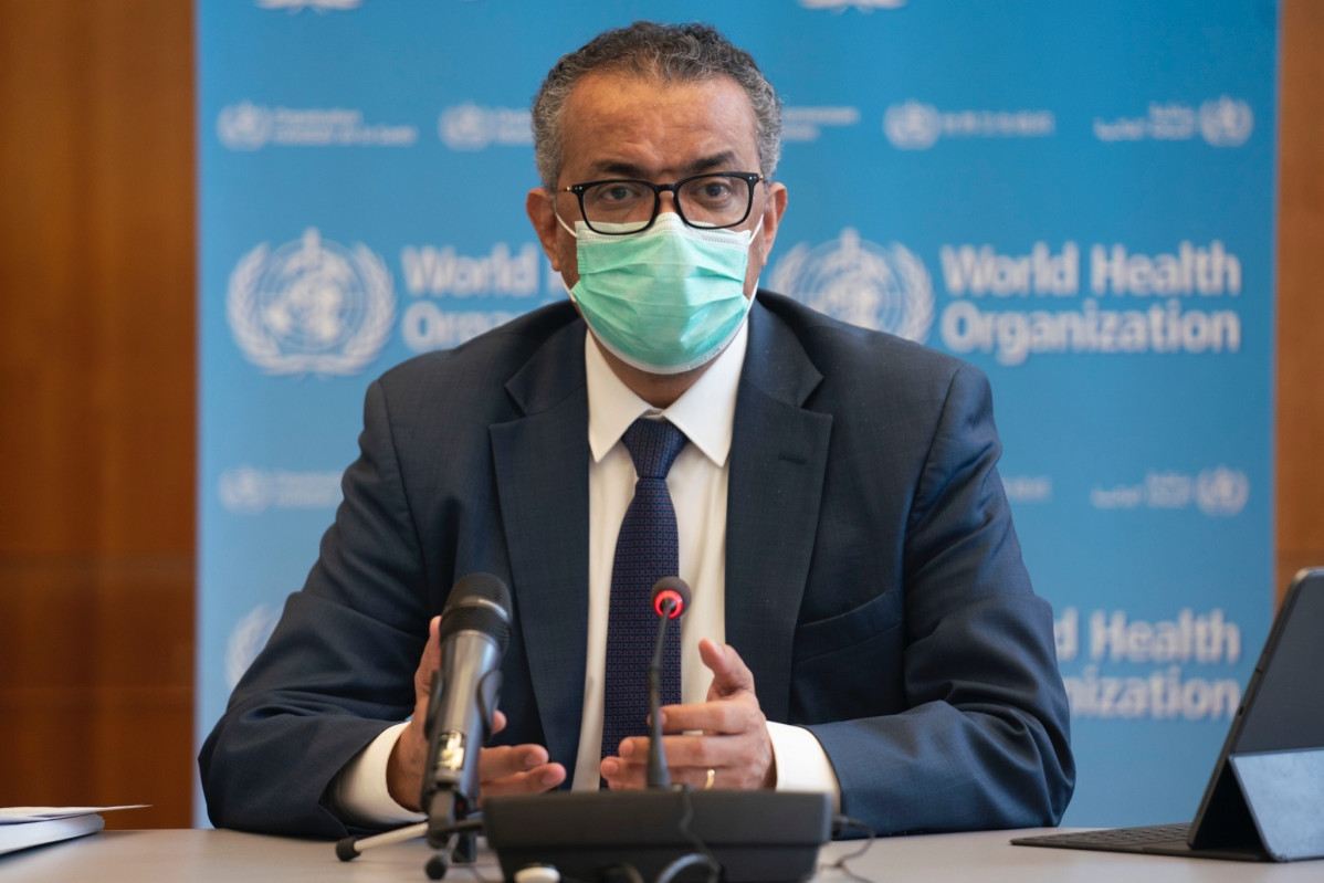 Archivo - El director general de la Organización Mundial de la Salud (OMS), Tedros Adhanom Ghebreyesus, durant la reunión del Comité de Emergencias de la OMS. En Ginebra (Suiza), a 14 de enero de 2021.
