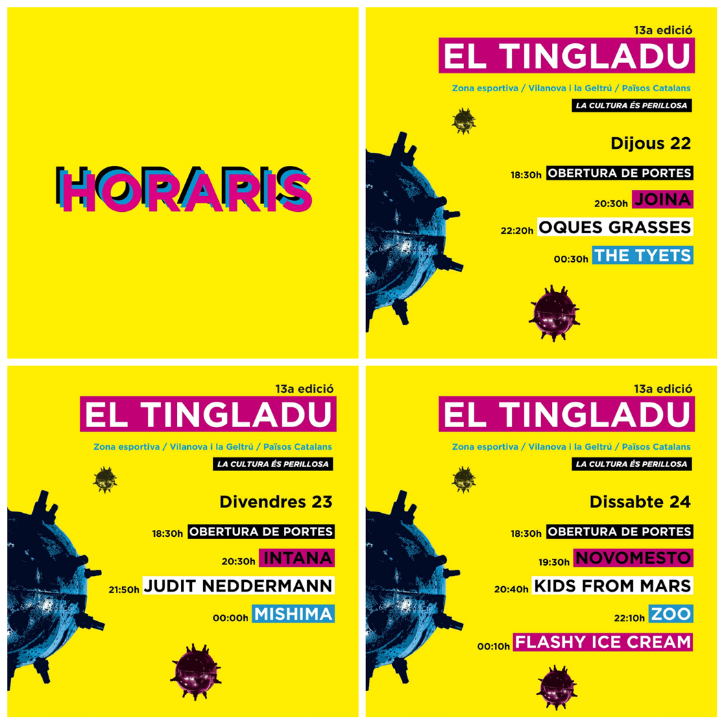 HORARIOS PARA WEB