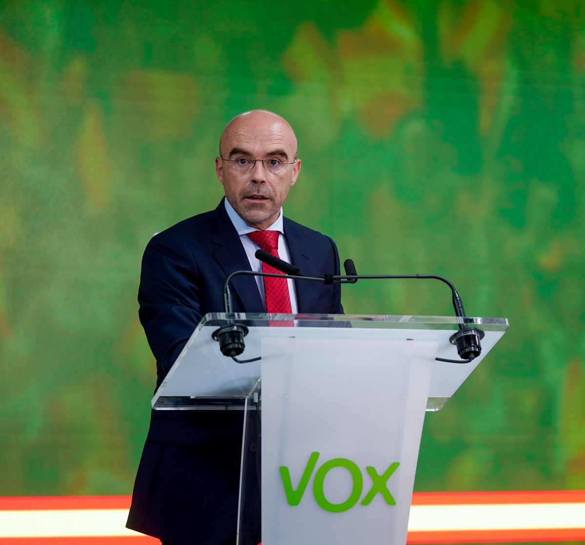 Arxiu - El portaveu del Comitè d'Acció Política i eurodiputat de Vox, Jorge Buxadé