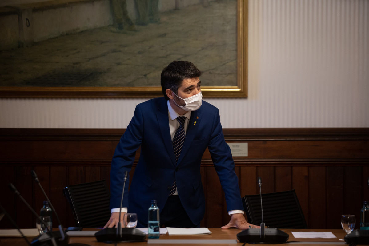 El vicepresidente de la Generalitat, Jordi Puigneró