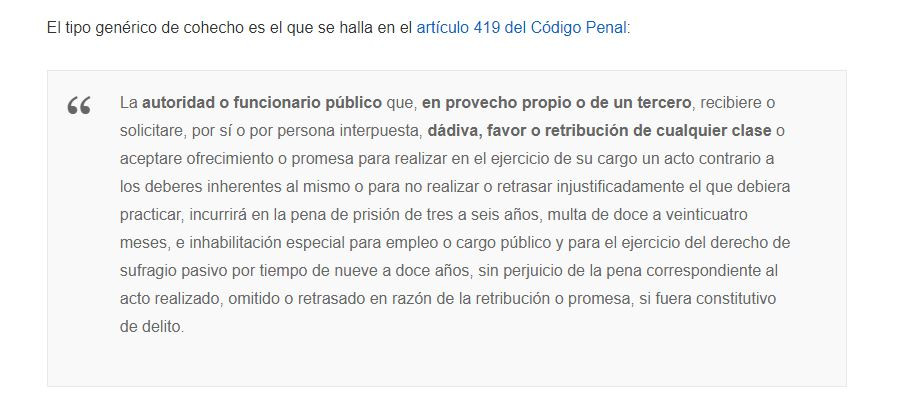 Cohecho