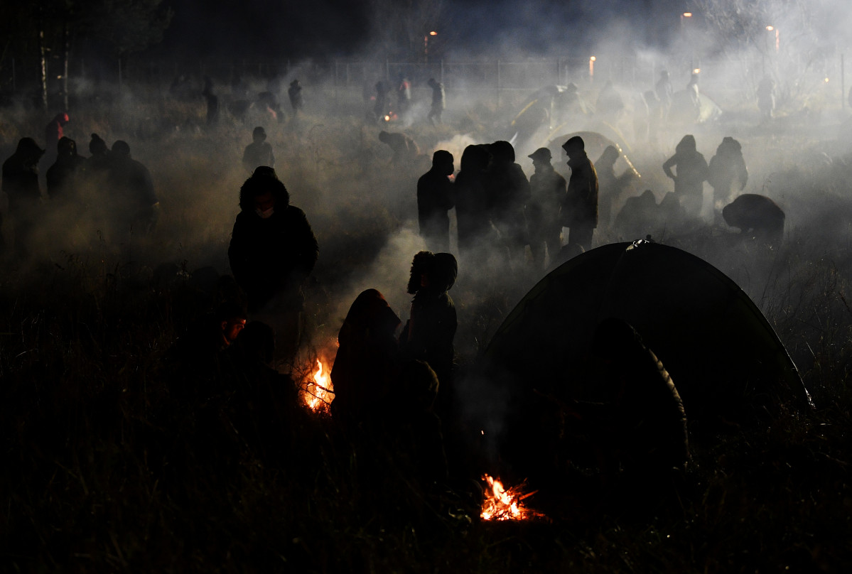EuropaPress 4082645 campamento refugiados paso fronterizo bruzgi kuznica bialostocka búsqueda