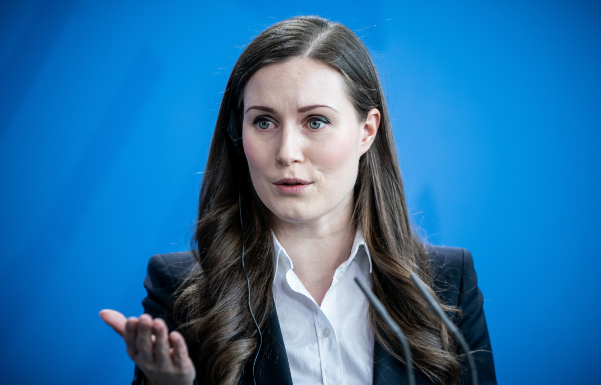 EuropaPress 4226513 filed 19 february 2020 berlin sanna marin prime minister of finland speaks