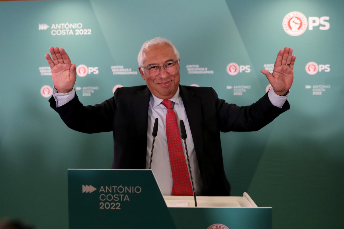EuropaPress 4225260 31 january 2022 portugal lisbon portuguese incumbent prime minister and