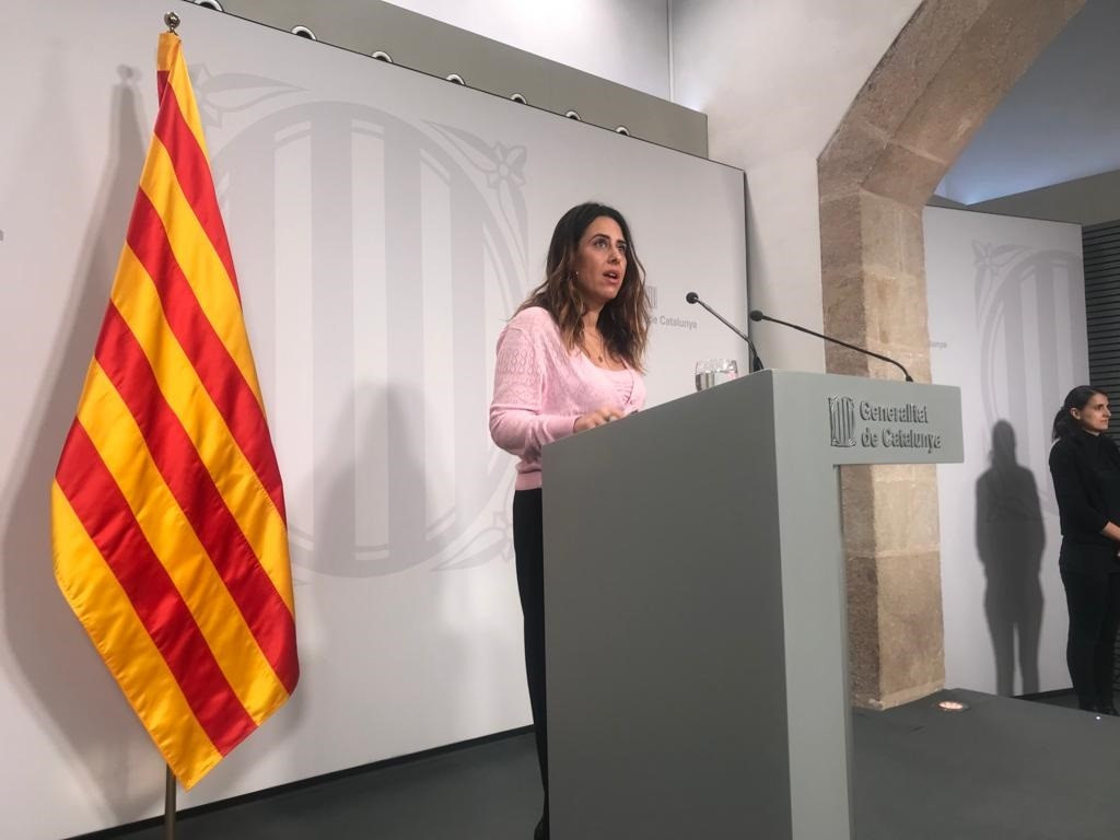 La portaveu del Govern, Patrícia Plaja