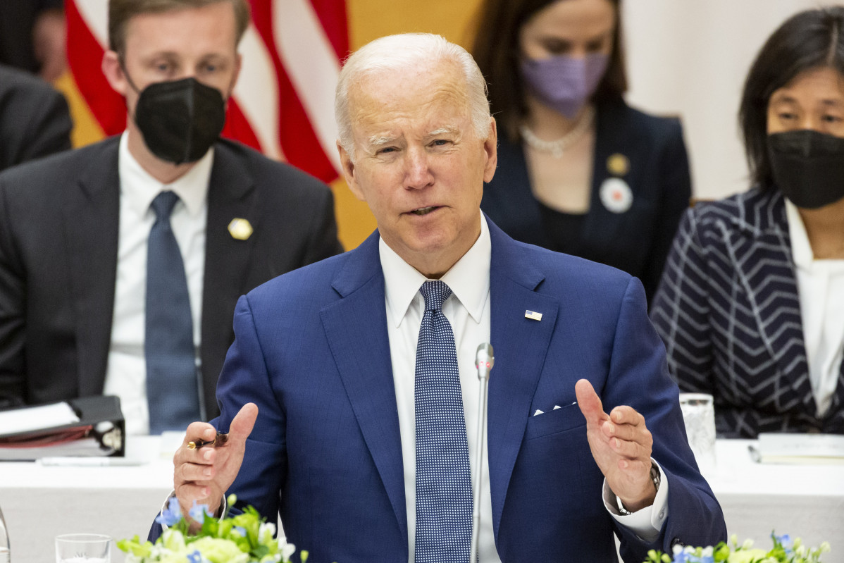 EuropaPress 4471440 24 may 2022 japan tokyo us presidente joe biden speaks durante el quad