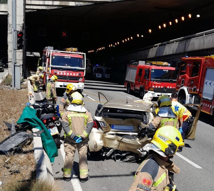 Cataluña press accidente