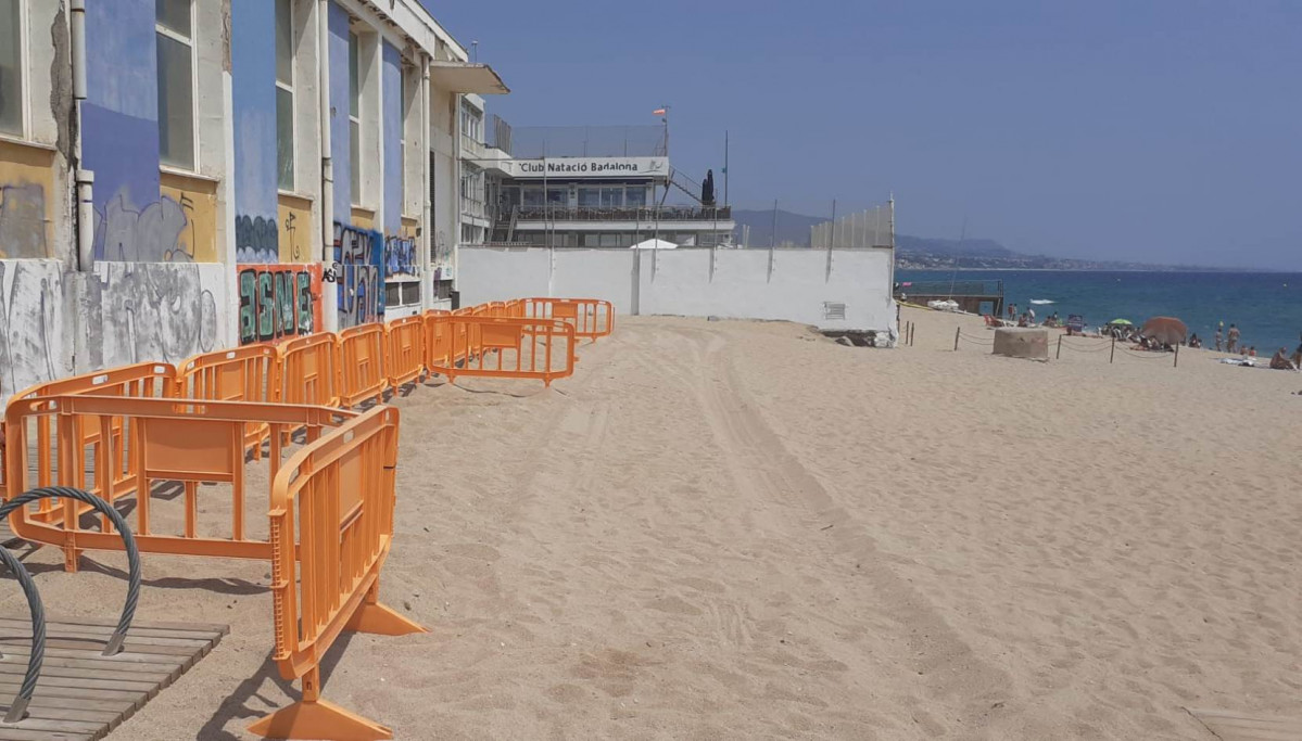 Ubicaciu00f3 Playa Perros Badalona