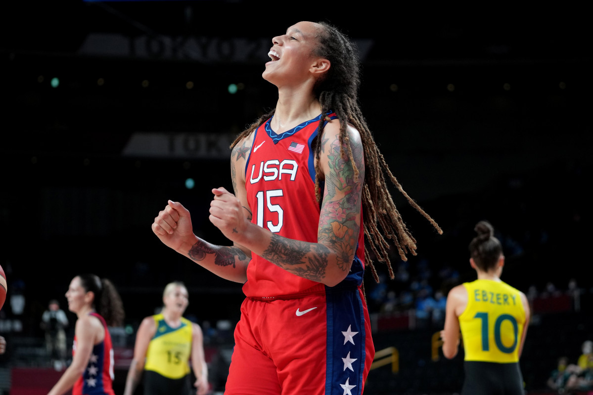 EuropaPress 3869809 brittney griner of the usa reacts during the womens cuartelfinal basketball