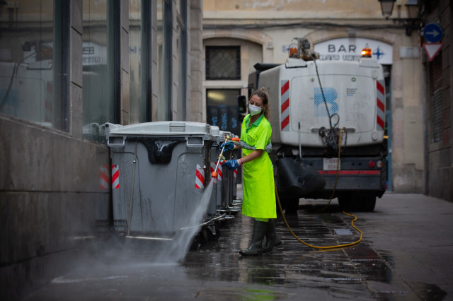 EuropaPress 3982674 ayuntamiento barcelona reforzado servicio limpieza mantenimiento verde 200