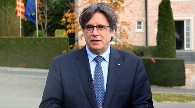 EuropaPress 4773743 expresidente generalidad carles puigdemont video quinto aniversario dui