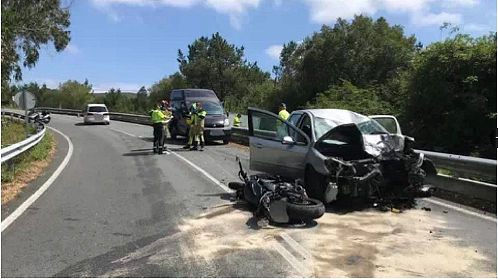 Accidente en Dumbru00eda en una foto publicada por la familia
