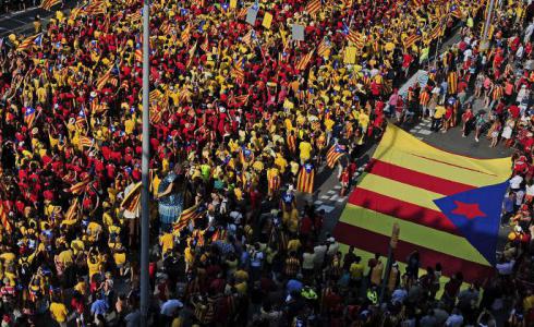 Imagen de la Diada el 2014 Imagen de la Diada el 2014