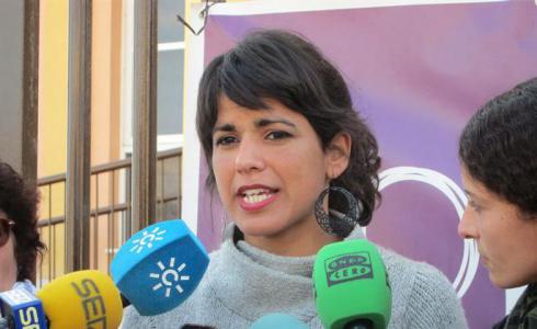 Teresa Rodríguez, elegida secretaria general de Podemos en Andalucía con el 84,92% por los votos Teresa Rodríguez, elegida secretaria general de Podemos en Andalucía con el 84,92% por los votos