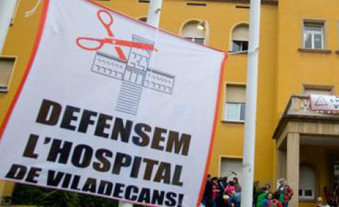 Colapso en el Hospital de Viladecans
